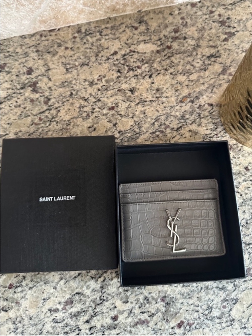 YSL card holder